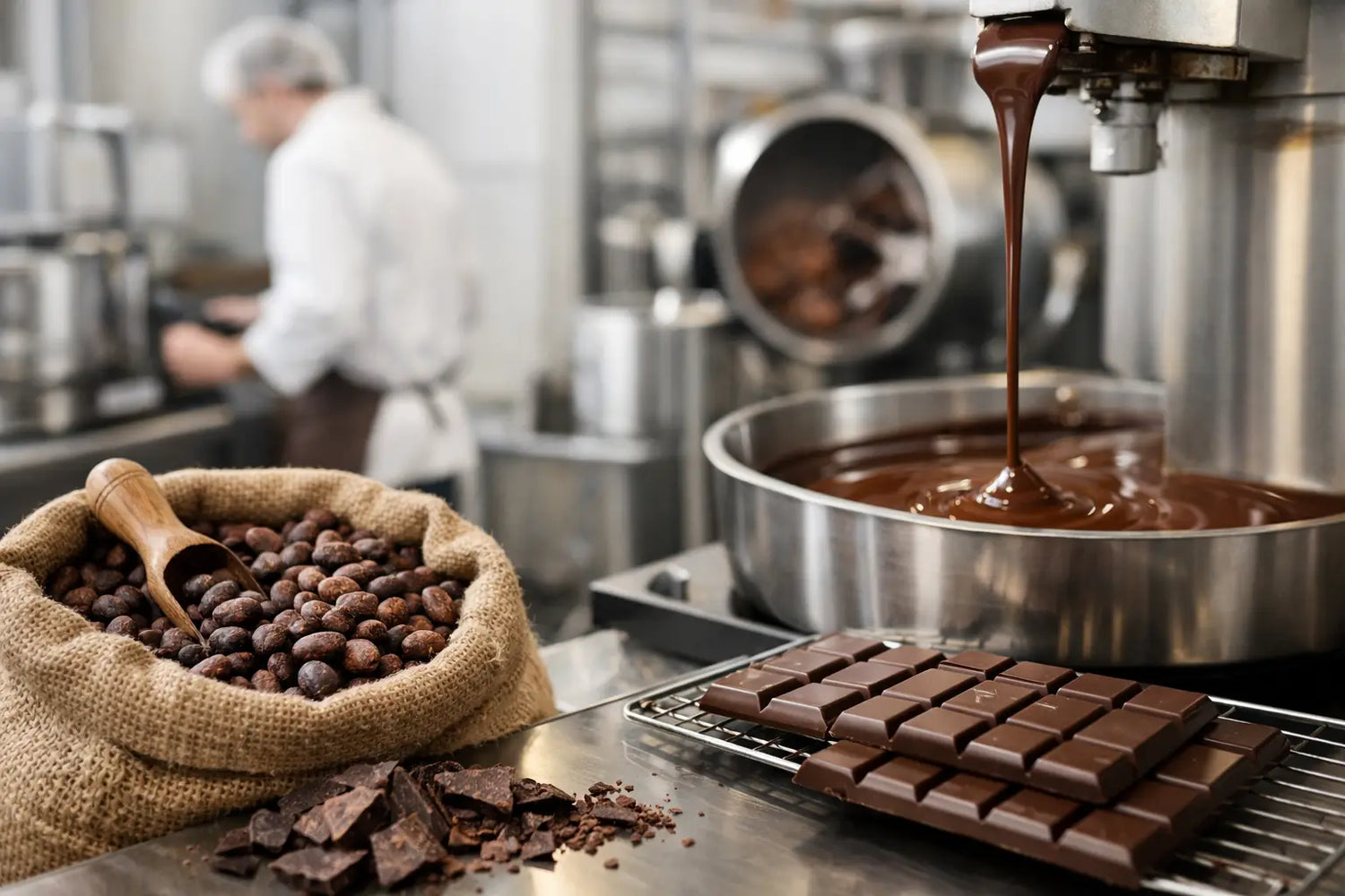 What a Bean to Bar Chocolate Factory Does