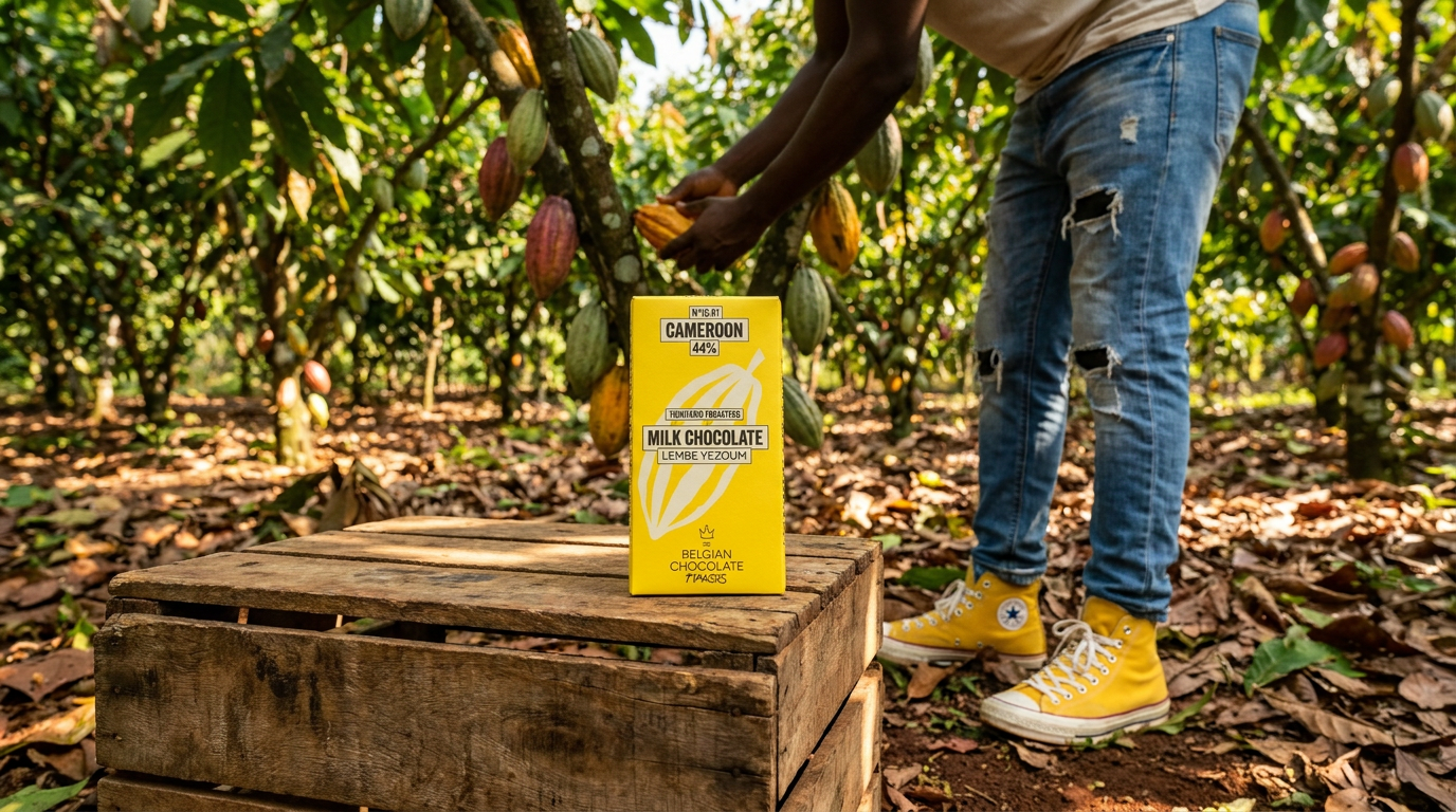 How Cameroon Lembé Yézoum 44% milk chocolate delivers terroir-driven flavor