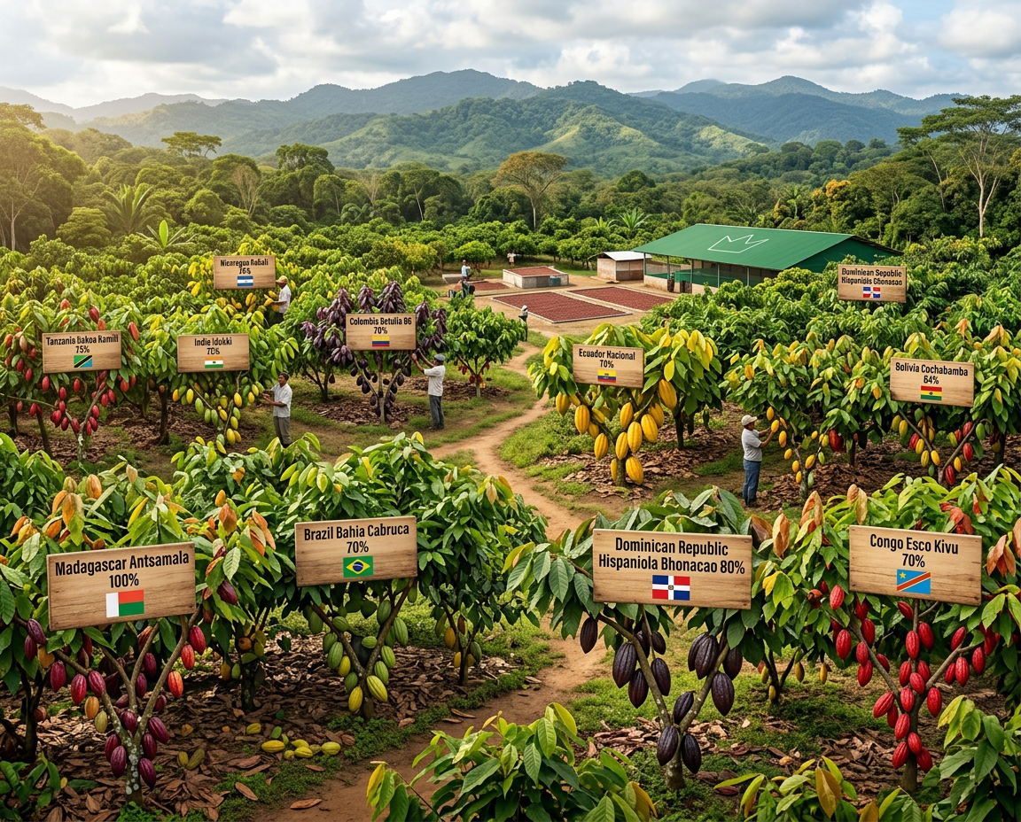 Exploring global cacao origins