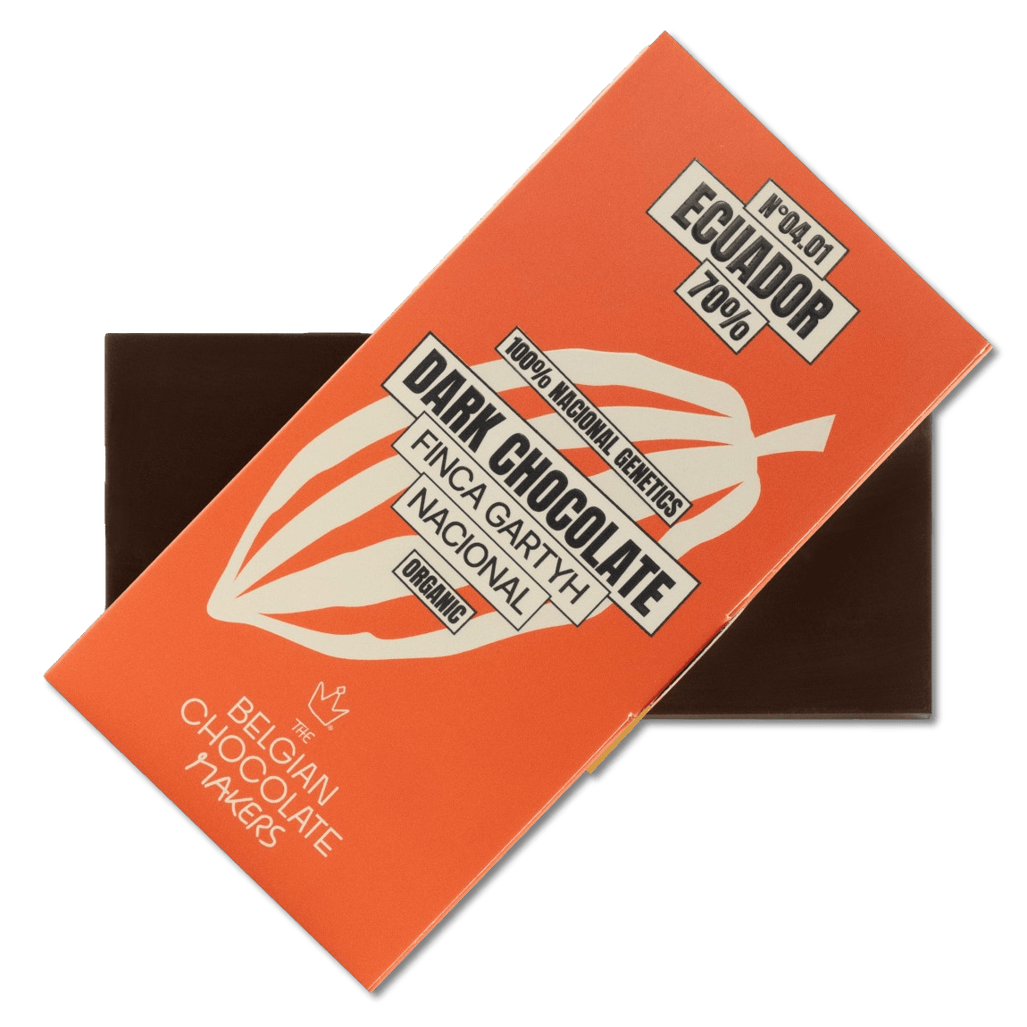 Chocolate bar origin Ecuador Finca Gartyh 70% 5407008478247 The Belgian Chocolate Makers
