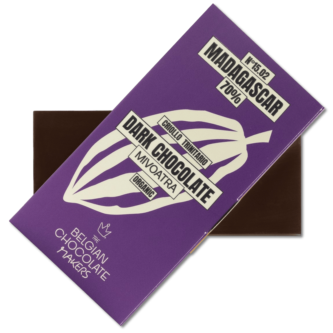 Chocolate bar origin Madagascar Mivoatra 70% 5407008478230 The Belgian Chocolate Makers