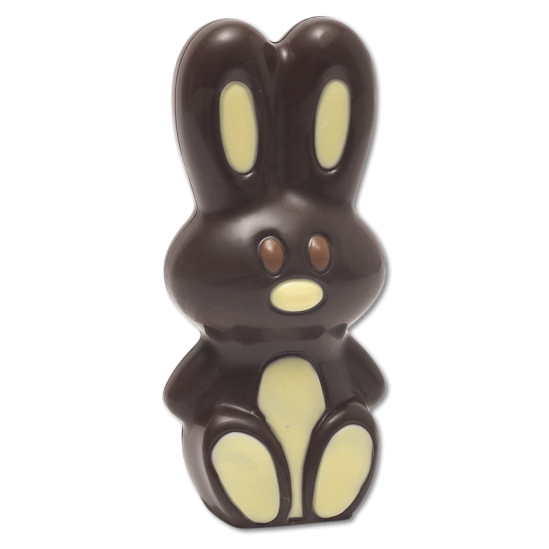 Dark chocolate Easter bunny 220g 5407008475208 The Belgian Chocolate Makers