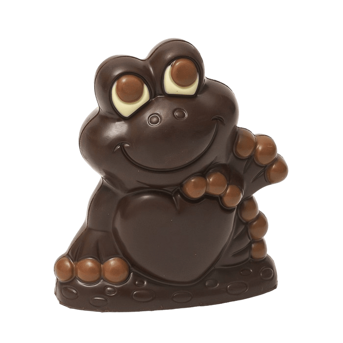 Dark chocolate frog 170g 5407008475765 The Belgian Chocolate Makers