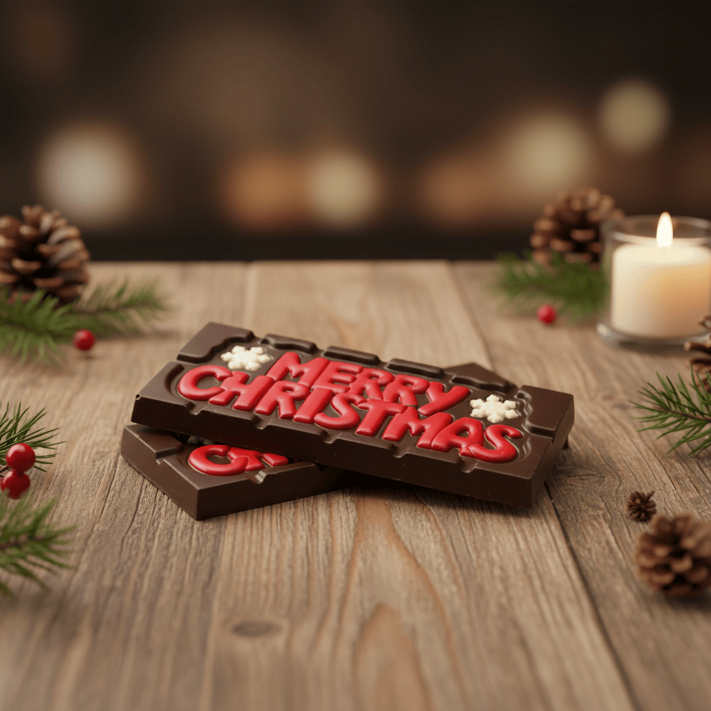 Dark chocolate messaging bar 45g