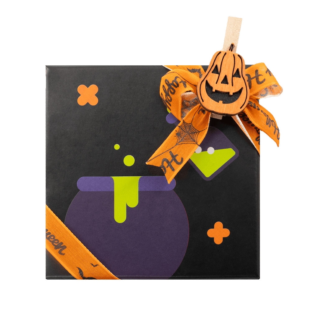 Halloween box of 9 Belgian pralines 135g 5407008470173 The Belgian Chocolate Makers