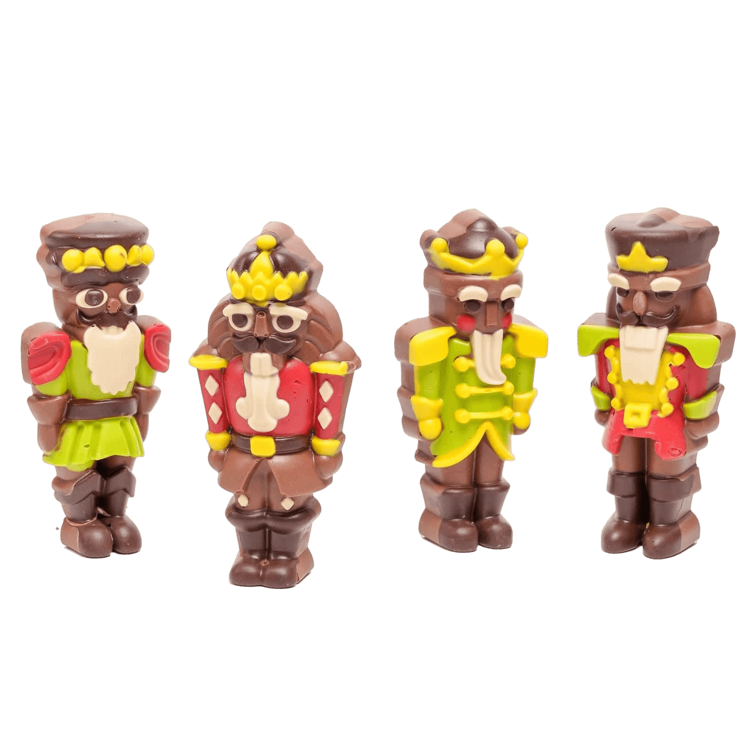Milk chocolate Christmas nutcracker soldier 130g The Belgian Chocolate Makers