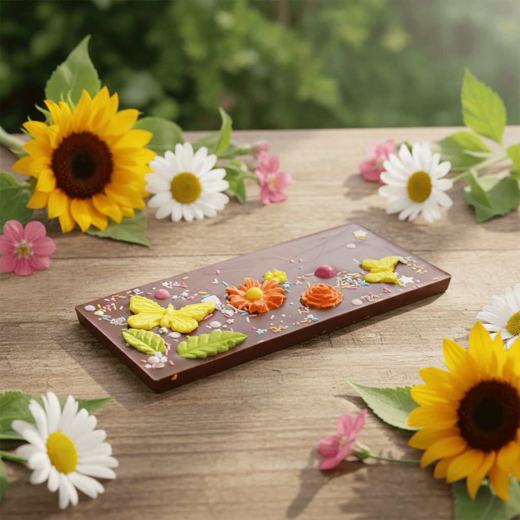 Milk chocolate spring bar 110g 5407008477660 The Belgian Chocolate Makers