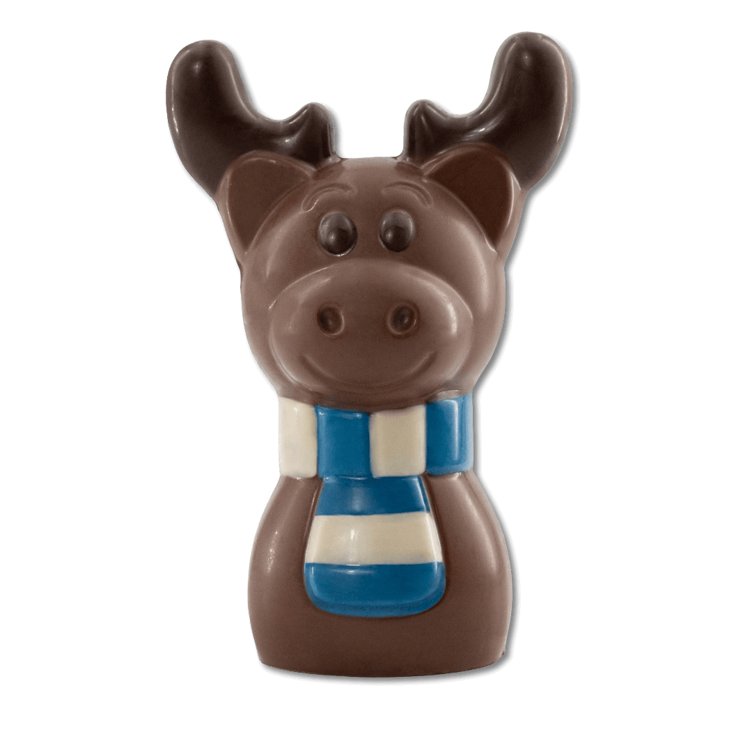Milk chocolate winter reindeer 180g 5407008479824 The Belgian Chocolate Makers