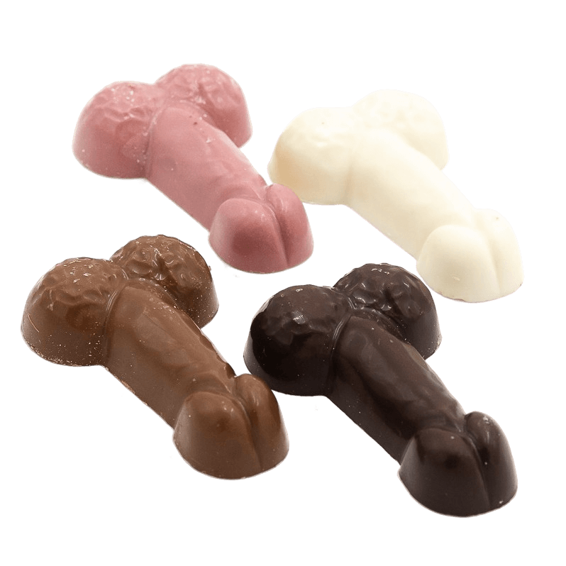 White chocolate naughty caramel treat 190g (mix) 5407008472856 The Belgian Chocolate Makers