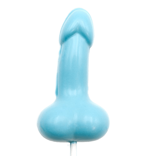 White chocolate playful light blue treat 30g - The Belgian Chocolate Makers