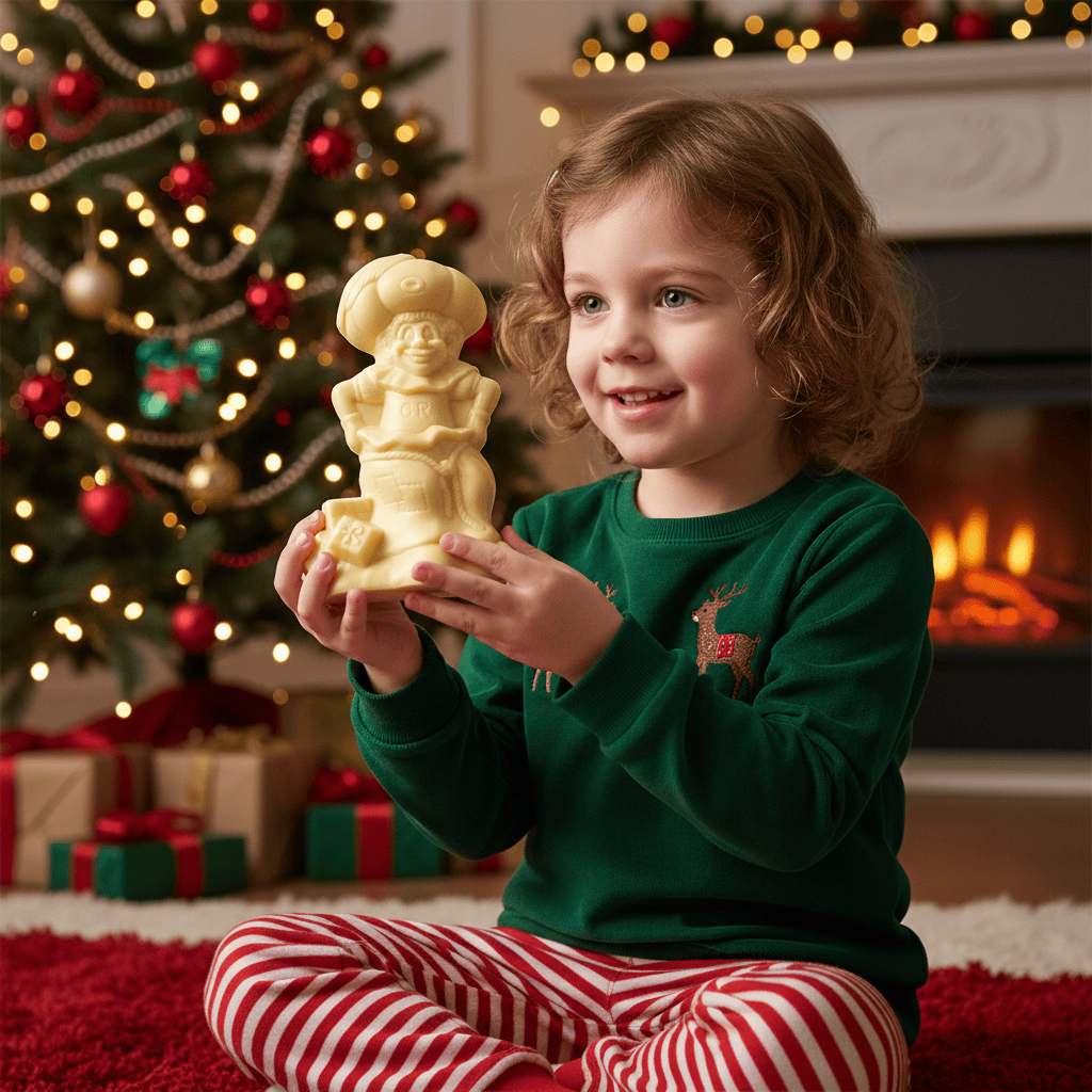 White chocolate St. Nicholas’s companion 230g - The Belgian Chocolate Makers