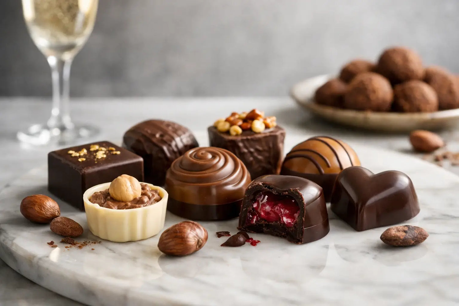 What makes premium Belgian pralines better?
