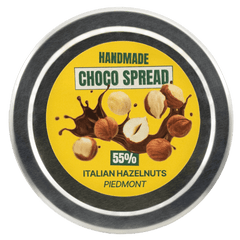 55% Italian Piedmont hazelnut chocolate spread 250g 5407008475093 The Belgian Chocolate Makers