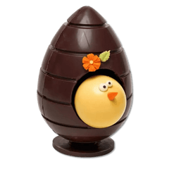Bird dark chocolate Easter egg 500g 5407008478100 The Belgian Chocolate Makers