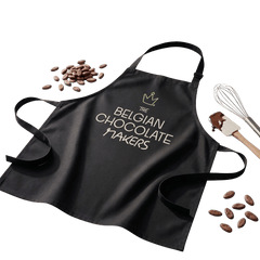 Black apron (adult size) 5407008473907 The Belgian Chocolate Makers
