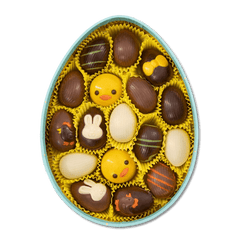 Box of 17 Easter chocolate eggs 145g 5407008470135 The Belgian Chocolate Makers