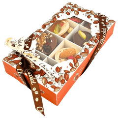 Box of chocolate mendiants 24 pieces 5407008478766 The Belgian Chocolate Makers