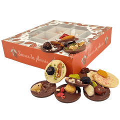 Box of chocolate mendiants 48 pieces 5407008470364 The Belgian Chocolate Makers