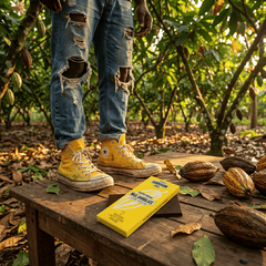 Chocolate bar origin Cameroon Lembé Yézoum 44% 5407008479350 The Belgian Chocolate Makers
