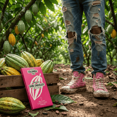 Chocolate bar origin Colombia Betulia B6 70% 5407008478261 The Belgian Chocolate Makers