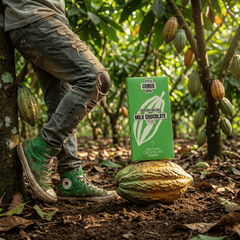 Chocolate bar origin Congo Ituri 44% 5407008477783 The Belgian Chocolate Makers