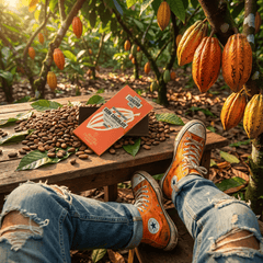 Chocolate bar origin Ecuador Finca Gartyh 70% 5407008478247 The Belgian Chocolate Makers