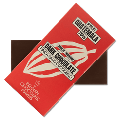 Chocolate bar origin Guatemala Finca Paso Cocodrilo 75% 5407008476168 The Belgian Chocolate Makers