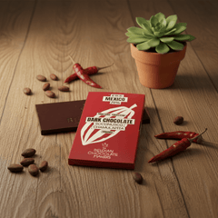 Chocolate bar origin Mexico Soconusco Chamulapita 75% 5407008475994 The Belgian Chocolate Makers