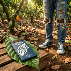 Chocolate bar origin Nicaragua Kubaly 75% 5407008476236 The Belgian Chocolate Makers
