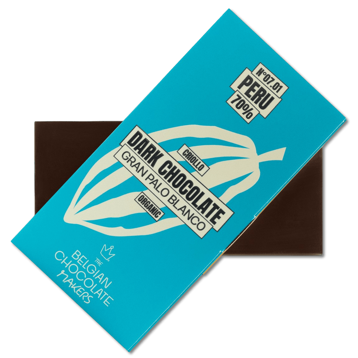 Chocolate bar origin Peru Gran Palo Blanco 70% 5407008478285 The Belgian Chocolate Makers