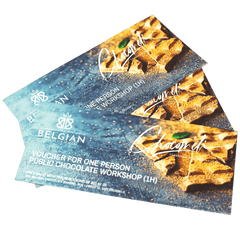 Chocolate workshop gift voucher 5407008473839 The Belgian Chocolate Makers