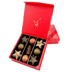 Christmas 9 pralines box ho-ho-ho 135g 5407008479411 The Belgian Chocolate Makers