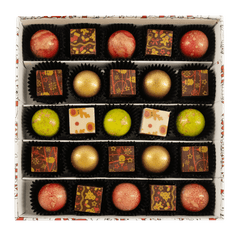 Christmas box 25 pralines 375g 5407008477943 The Belgian Chocolate Makers