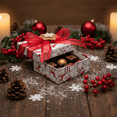 Christmas box 9 pralines 135g 5407008477929 The Belgian Chocolate Makers