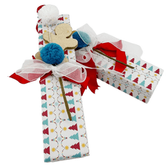 Christmas box my bear friend 5 pralines 75g 5407008478582 The Belgian Chocolate Makers