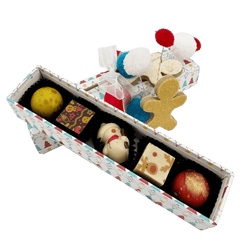 Christmas box my bear friend 5 pralines 75g 5407008478582 The Belgian Chocolate Makers