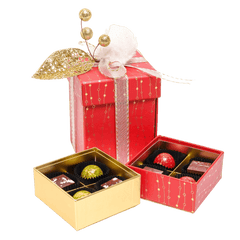 Christmas drawer box 12 pralines 180g 5407008470609 The Belgian Chocolate Makers