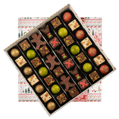 Christmas winter wonderland 40 pralines 590g 5407008478551 The Belgian Chocolate Makers