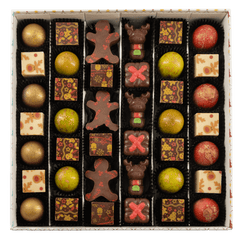 Christmas winter wonderland 40 pralines 590g 5407008478551 The Belgian Chocolate Makers