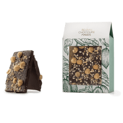 Dark chocolate broken bars with hazelnut 5407008479114 The Belgian Chocolate Makers