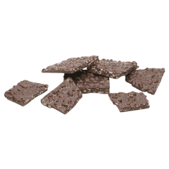 Dark chocolate broken bars with puffed rice 5407008479220 The Belgian Chocolate Makers