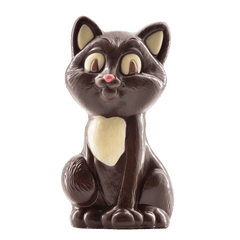 Dark chocolate cat 100g 5407008478407 The Belgian Chocolate Makers