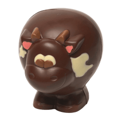Dark chocolate cow 130g 5407008476519 The Belgian Chocolate Makers