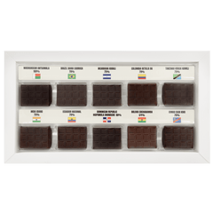 Dark chocolate discovery box with 30 mini bars 5407008478186 The Belgian Chocolate Makers