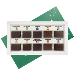 Dark chocolate discovery box with 30 mini bars 5407008478186 The Belgian Chocolate Makers