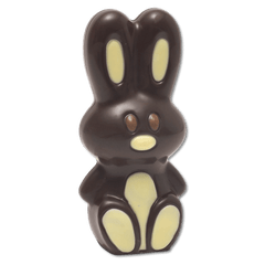 Dark chocolate Easter bunny 220g 5407008475208 The Belgian Chocolate Makers