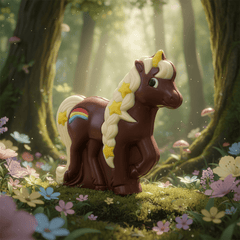Dark chocolate unicorn 90g 5407008476076 The Belgian Chocolate Makers