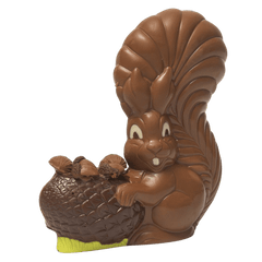 Fantasy milk chocolate squirrel 420g 5407008476472 The Belgian Chocolate Makers