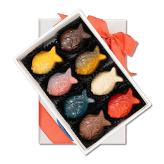 Fish pralines (mix) 120 Grs 5407008477622 The Belgian Chocolate Makers