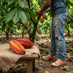 Fresh cacao pod 5407008479121 The Belgian Chocolate Makers